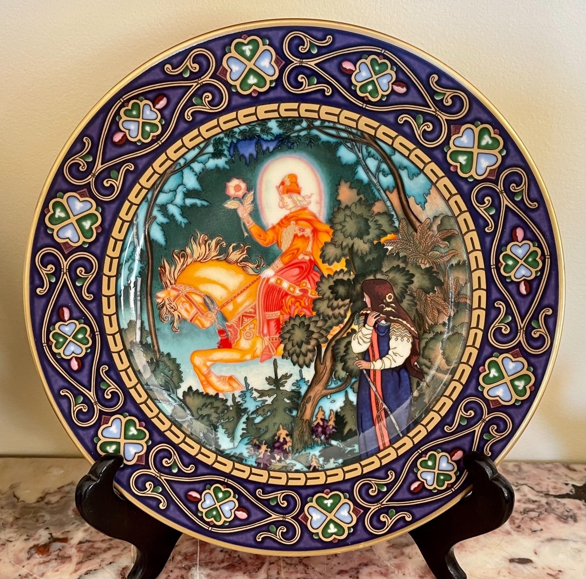 8 Villeroy & Boch Collection Plates, Russian Tales-photo-1