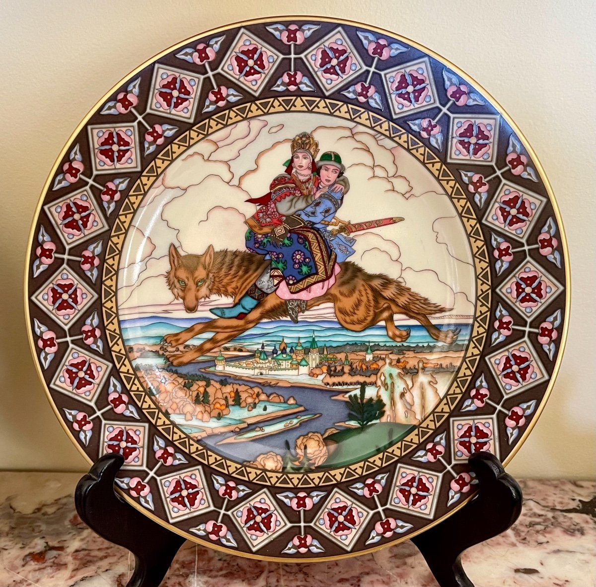 8 Villeroy & Boch Collection Plates, Russian Tales-photo-3