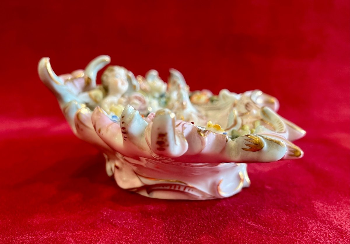 Meissen - Porcelain Inkwell-photo-2