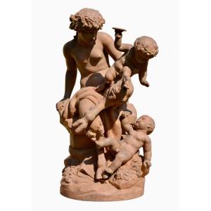 Alfred Rolle - Terracotta After Clodion