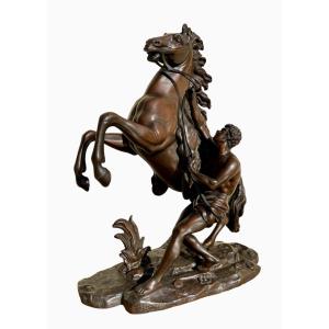 Bronze Sculpture XIX / Marly Horse After Coustou