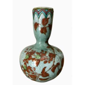 Optat-Milet & Dilhoth - Vase en Faïence émaillée 