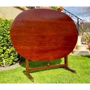 Table Vigneronne / Table Basculante en Acajou