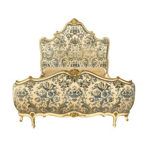 Lit Corbeille Style Louis XV