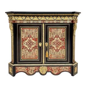 Napoleon III Buffet In Boulle Marquetry