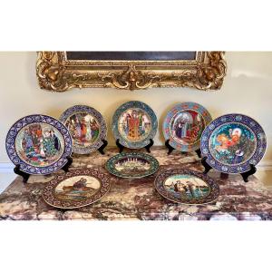 8 Villeroy & Boch Collection Plates, Russian Tales