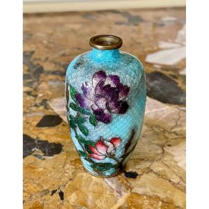 Small Enamel Vase