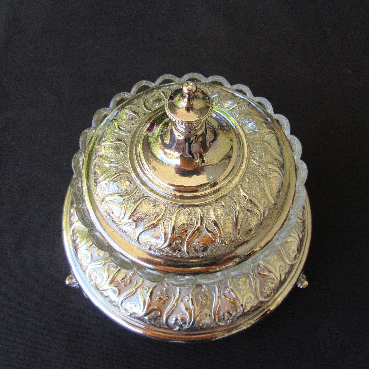 Silver Plated Jampot