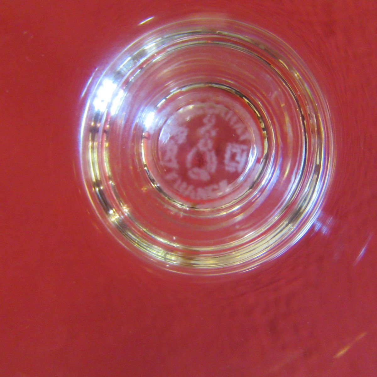 4 Baccarat Crystal Wine Glass Vence Model-photo-5