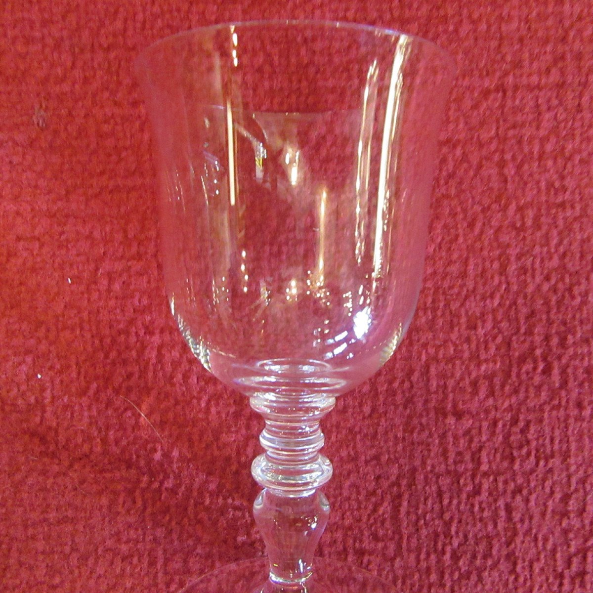 4 Baccarat Crystal Wine Glass Vence Model