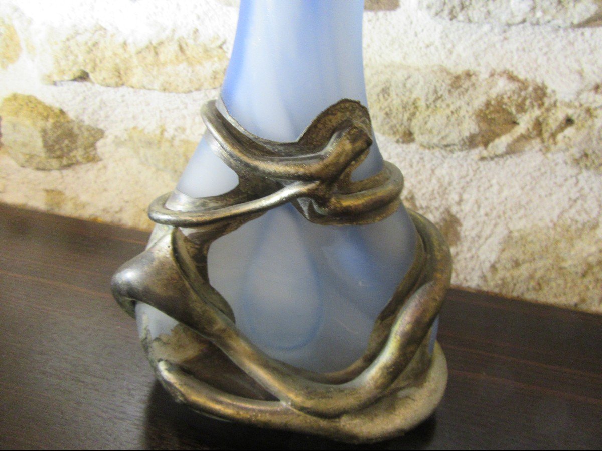 Silviy Vase Murano (venice) 20th Century -photo-3