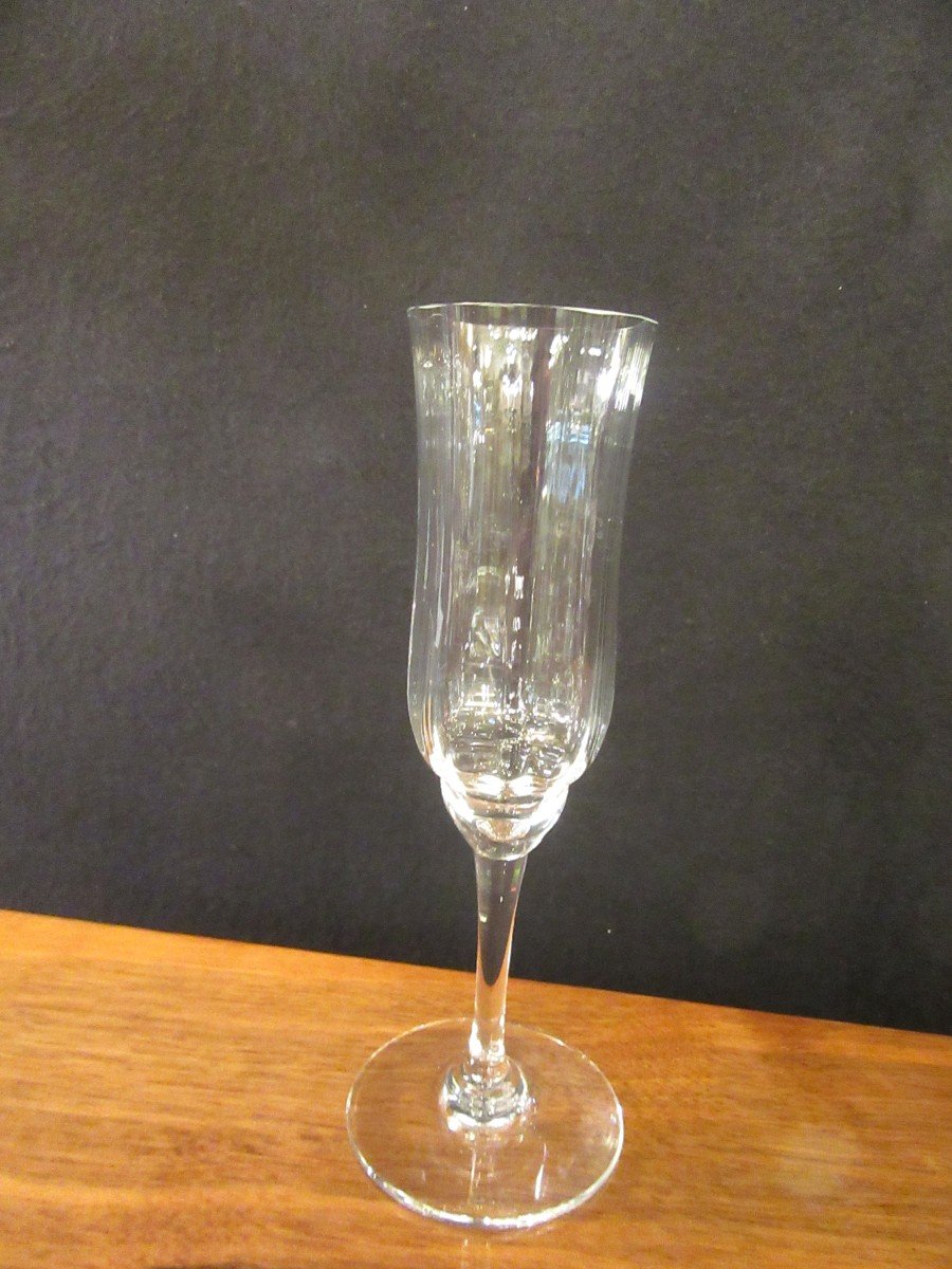 10 Baccarat Flutes Capri Model-photo-4