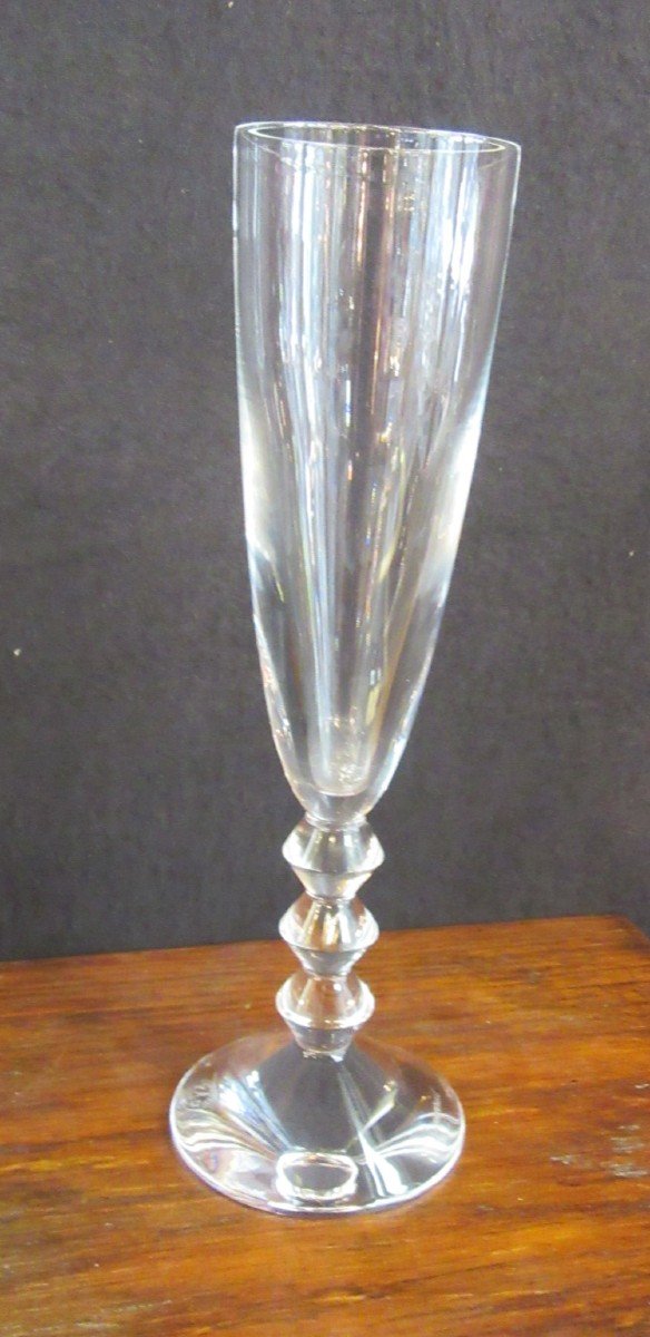 Flute Vega  Cristal De Baccarat