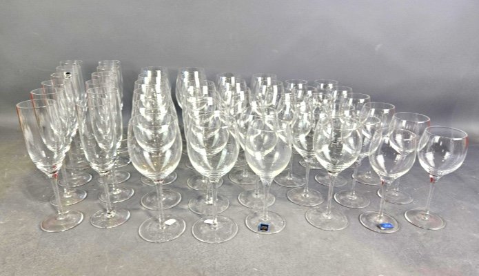 Cristal De Sevres.service De Verres De 47 Pieces-photo-4