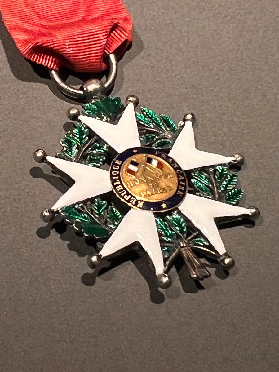 Ordre De La Légion D’honneur, Deuxième République 1848-1851, Chevalier En Argent.-photo-3