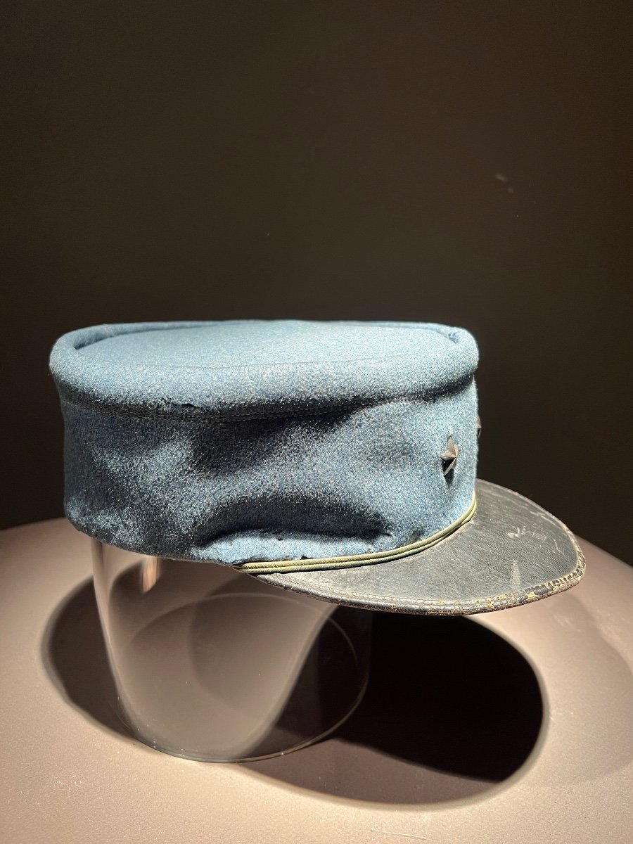 Brigadier General's Field Cap In Horizon Blue, France Circa 1915-1916.-photo-2