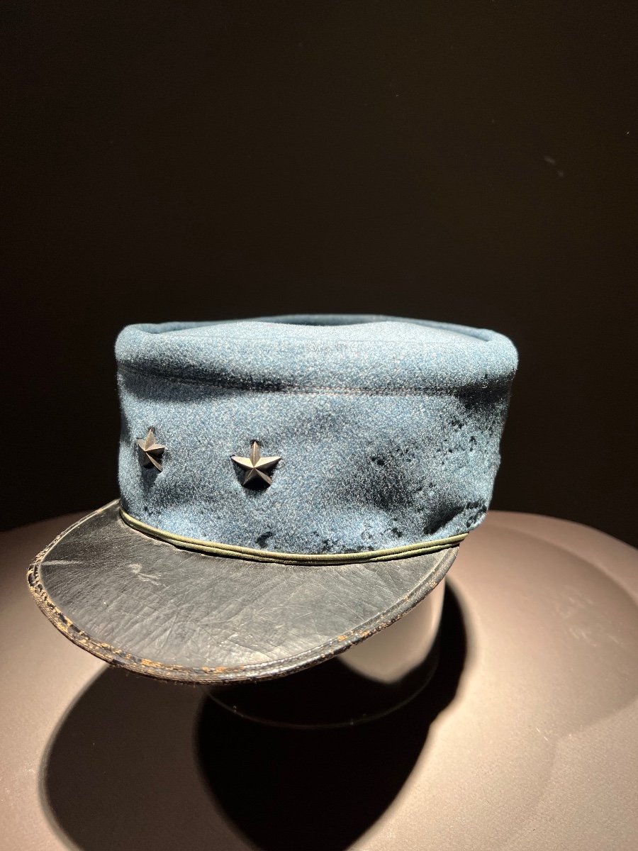 Brigadier General's Field Cap In Horizon Blue, France Circa 1915-1916.-photo-4