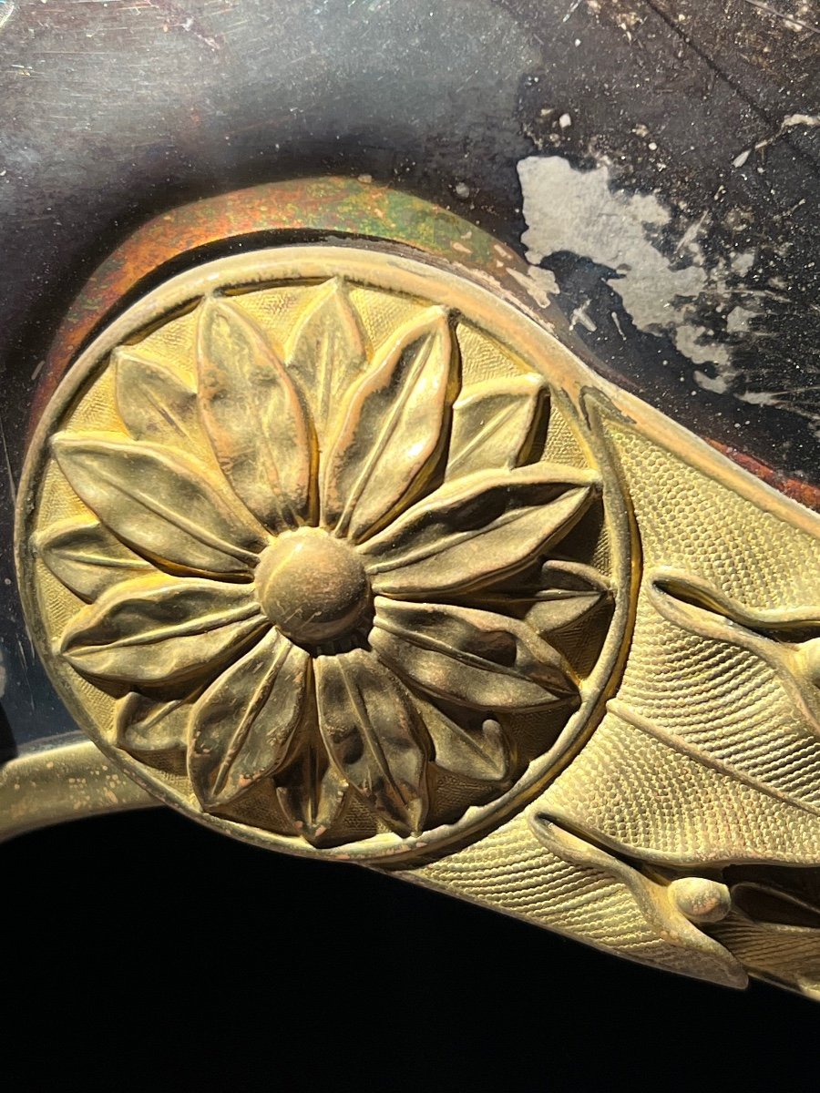 Cuirassier Officer's Helmet Model 1874, Third Republic, France.-photo-4