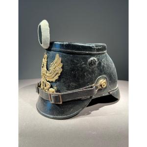 Shako De Troupe Du Kurhessisches Jaeger Batallion 11 ,  Prusse, Début 20e.