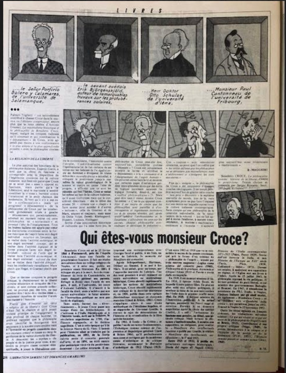 Tintin   Journal  Liberation  Du 6 Mars 1983     Disparition De Herge-photo-3