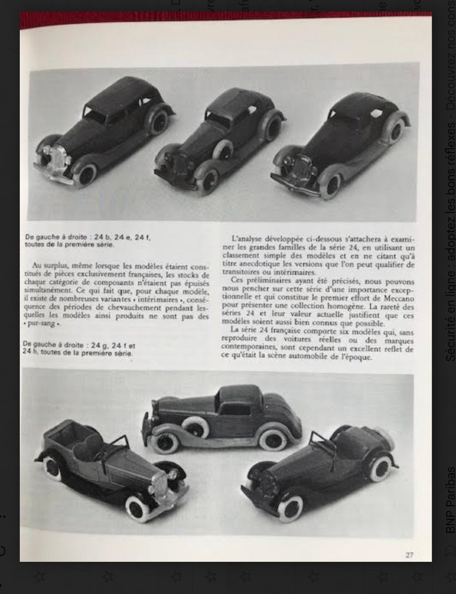 Les Dinky Toys  Supertoys Francais  1933  &  1981-photo-2