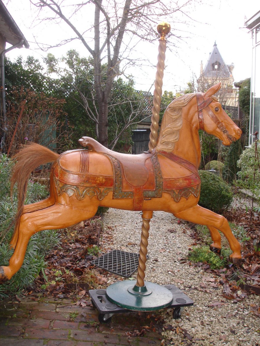 Cheval De Manege  Heyn   Sauteur  No 25  Barre De Laiton