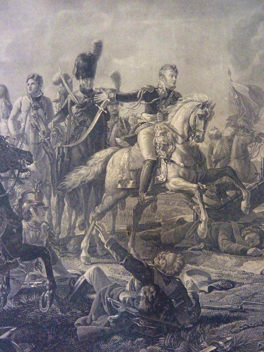 Engraving After François Gérard - Battle Of Austerlitz-photo-3