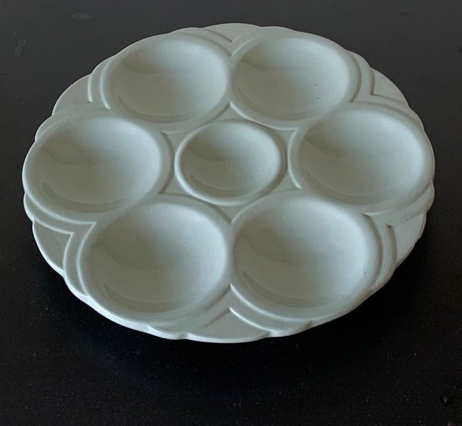 Sarreguemines Oyster Plates-photo-2