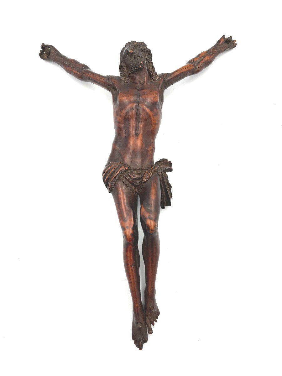 Rare 17th Century Boxwood Christ. 