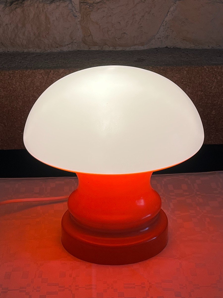 Lampe Champignon Années 60 - 70-photo-1