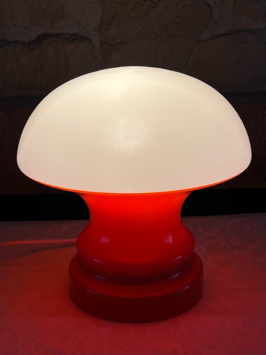 Lampe Champignon Années 60 - 70-photo-2