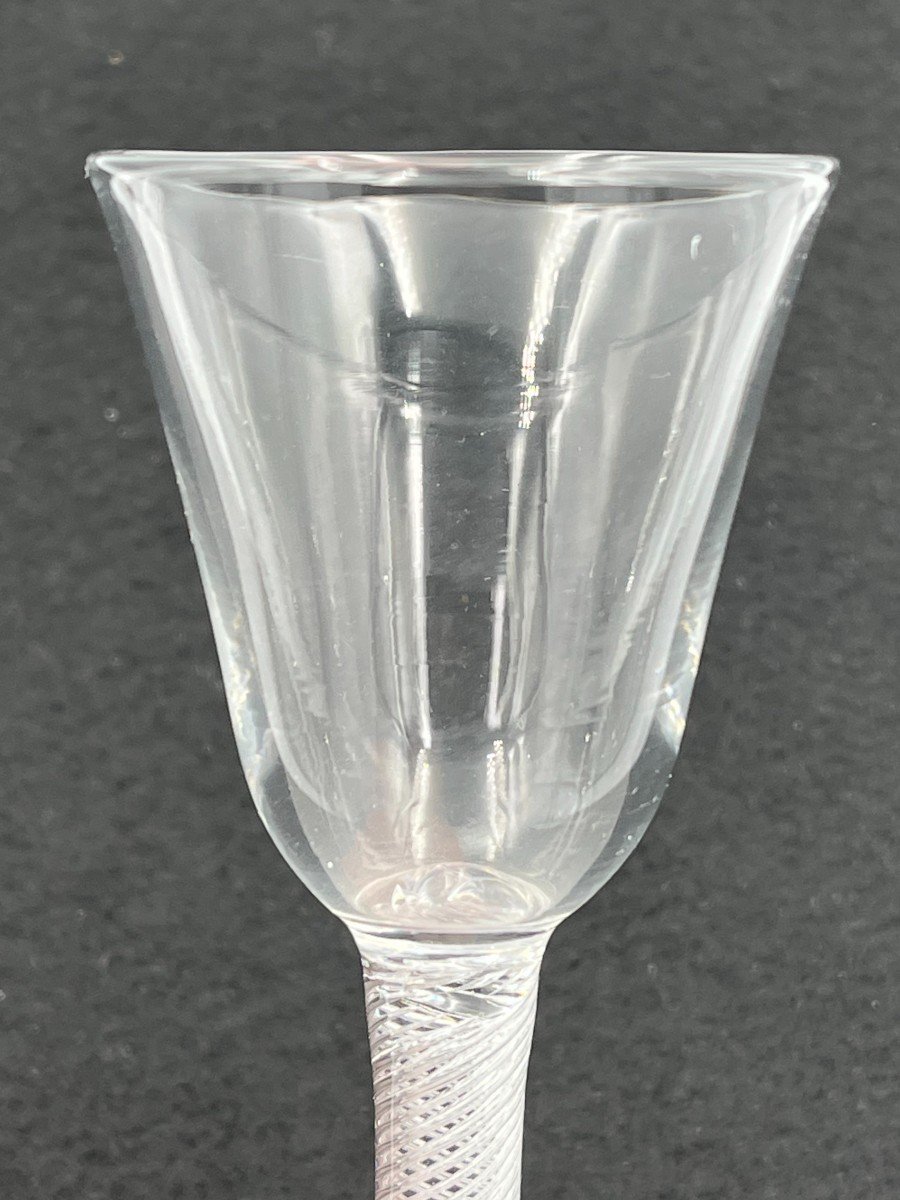  Air Twist Wine Glass, 18th Century-photo-2