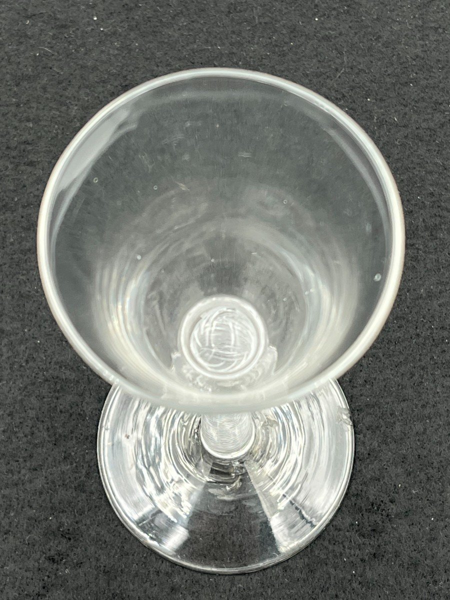  Air Twist Wine Glass, 18th Century-photo-3