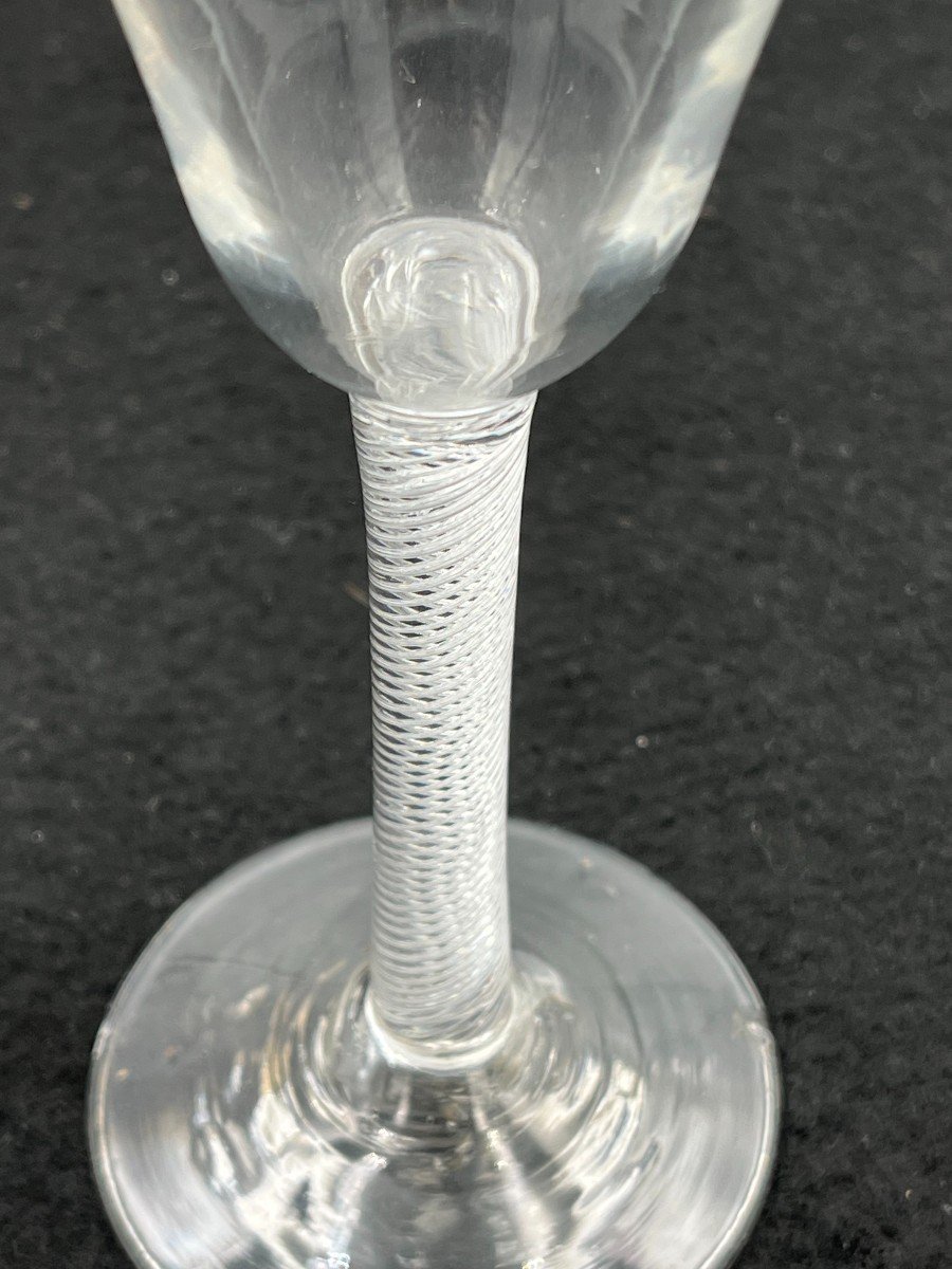  Air Twist Wine Glass, 18th Century-photo-4