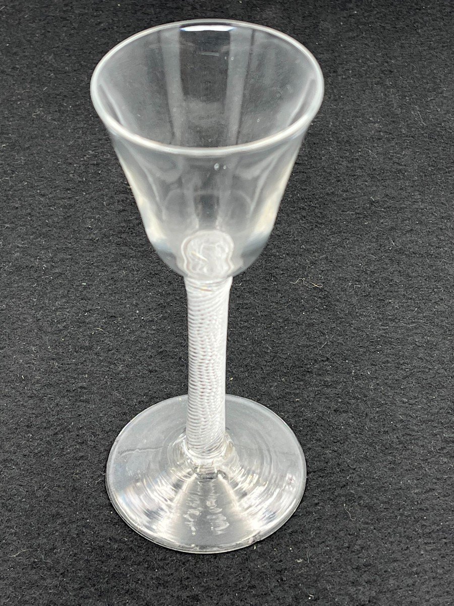  Air Twist Wine Glass, 18th Century