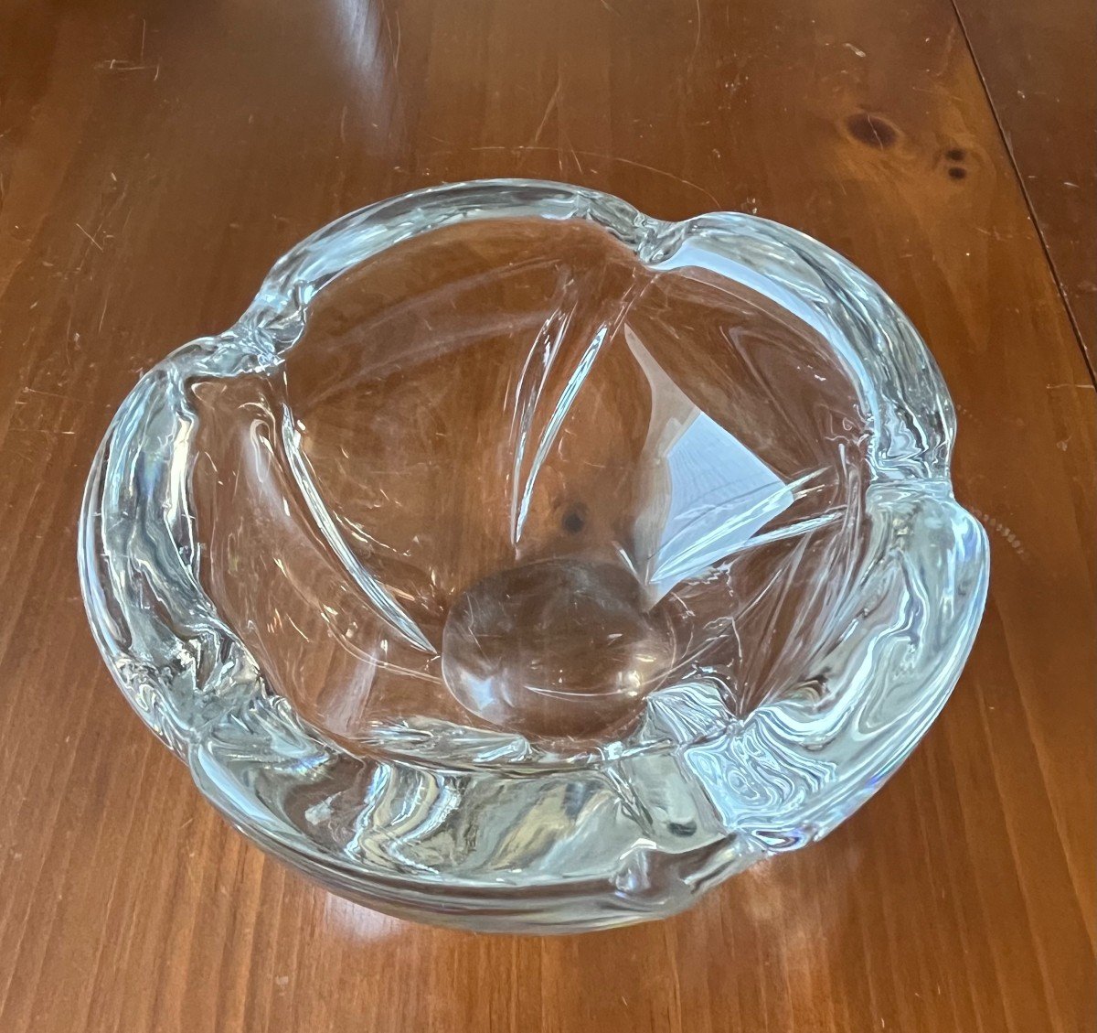 Daum Crystal Ashtray-photo-2