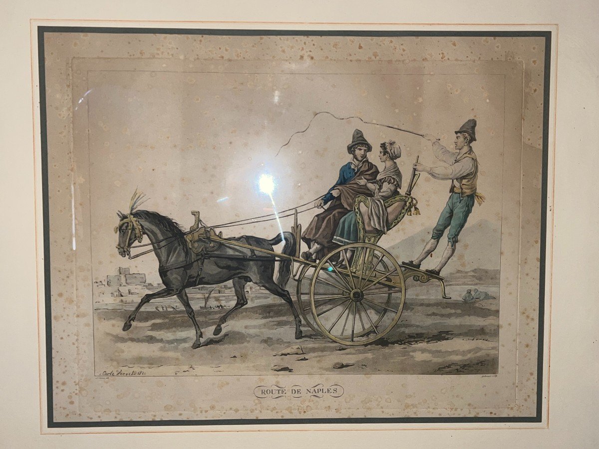 Lithograph By Carle Vernet-photo-2