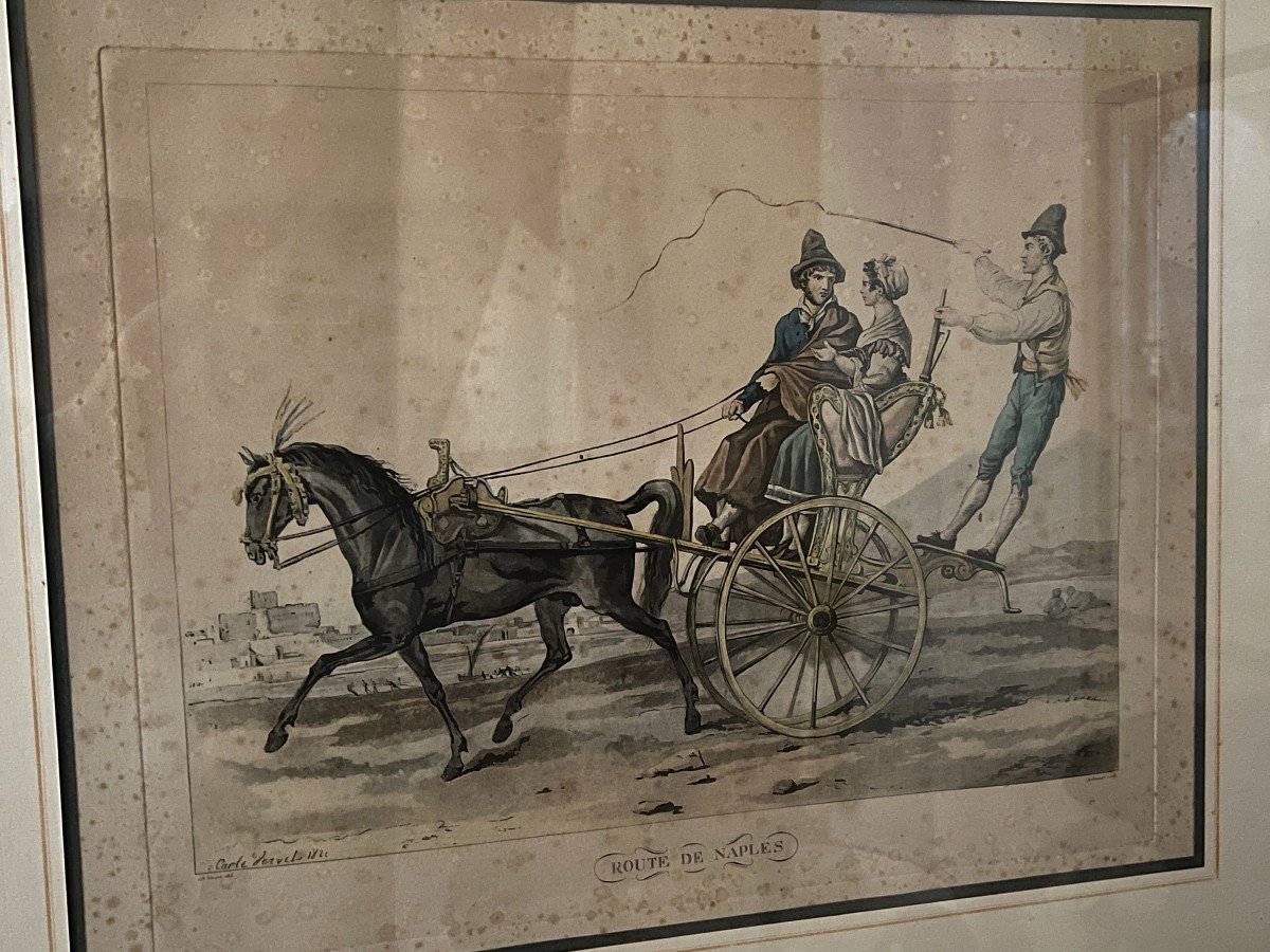 Lithograph By Carle Vernet-photo-4