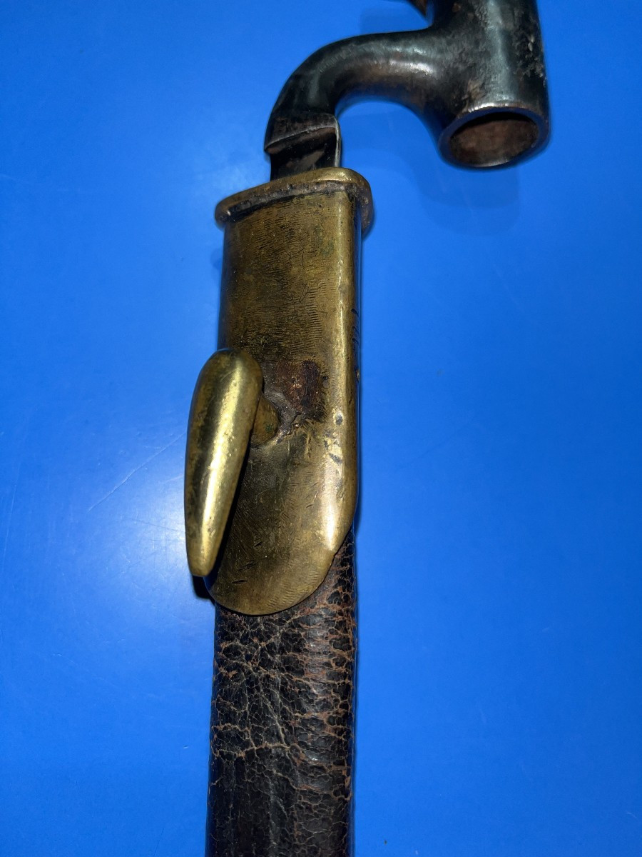 English Socket Bayonet Model 1876