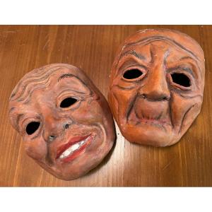 Masques De Théâtre " Nô "