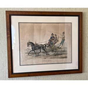 Lithographie Carle Vernet