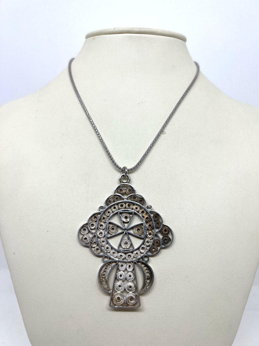 Filigree Silver Pendant