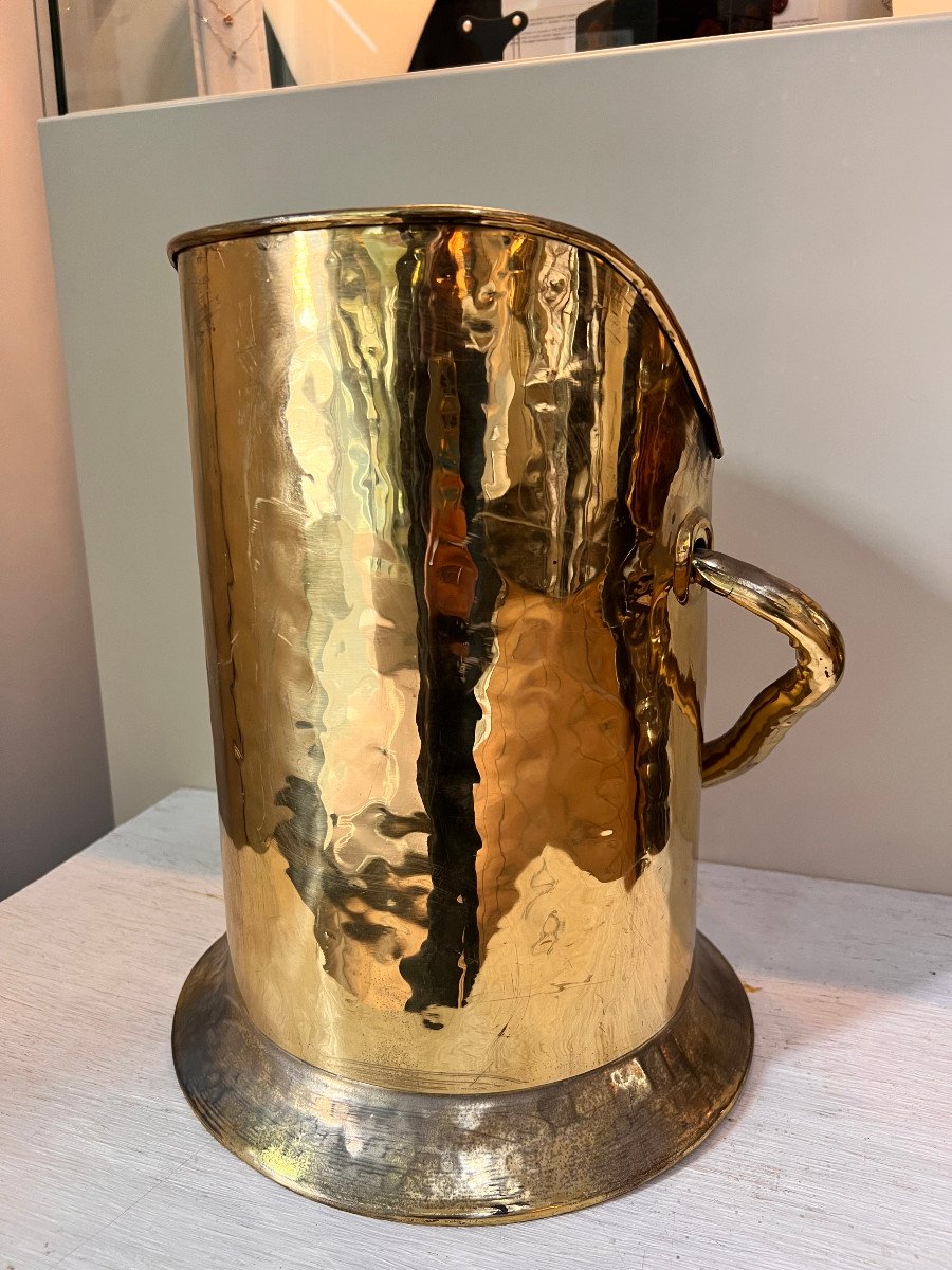 Brass Ember Or Coal Bucket-photo-3