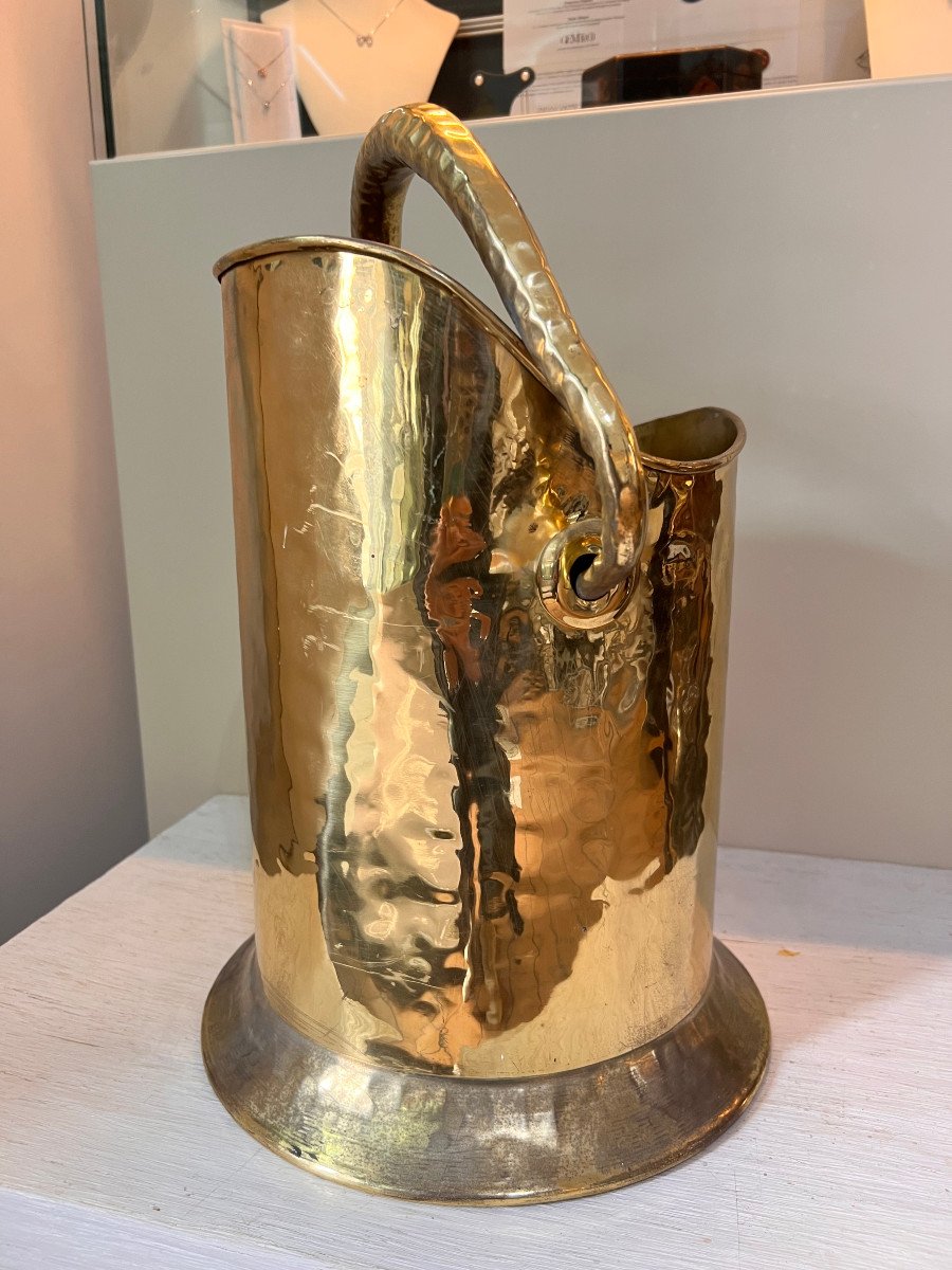 Brass Ember Or Coal Bucket