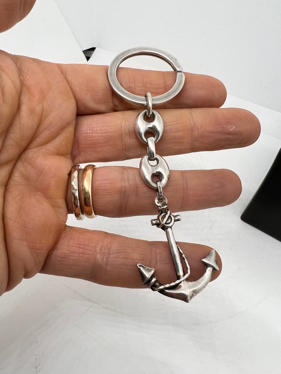 Keychain In Sterling Silver-photo-5