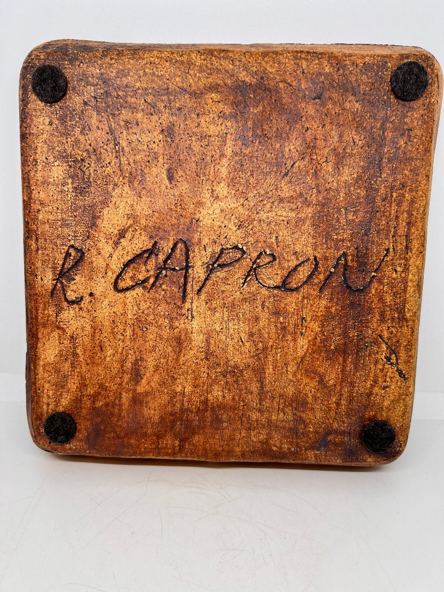 Roger Capron Square Plate-photo-6