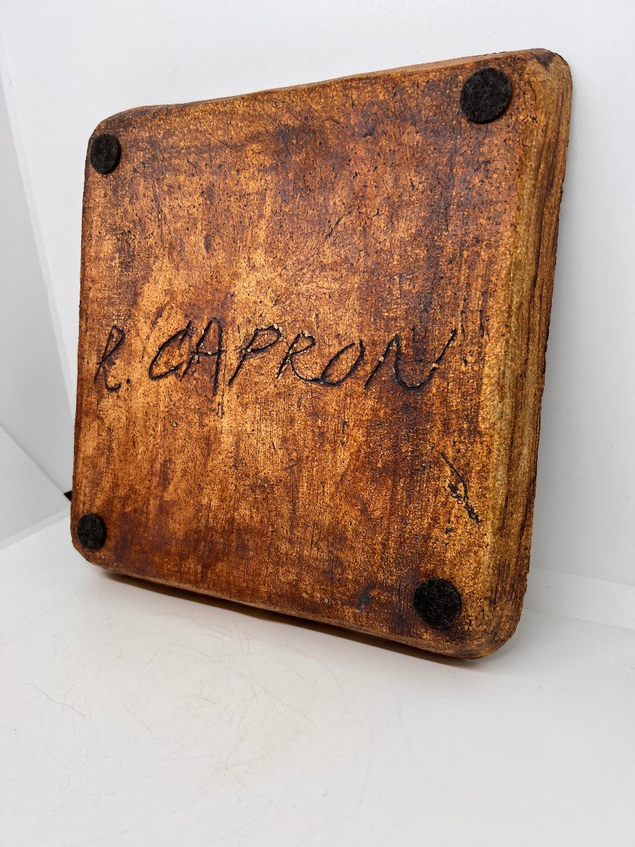 Roger Capron Square Plate-photo-7