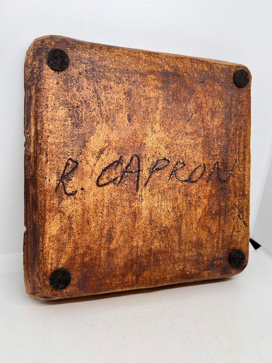 Roger Capron Square Plate-photo-8