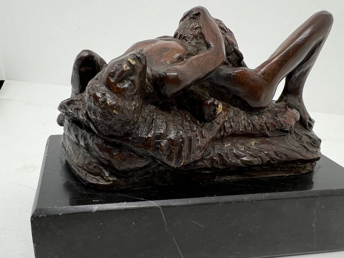 Erotica Bronze End Of XIX Sec-photo-2