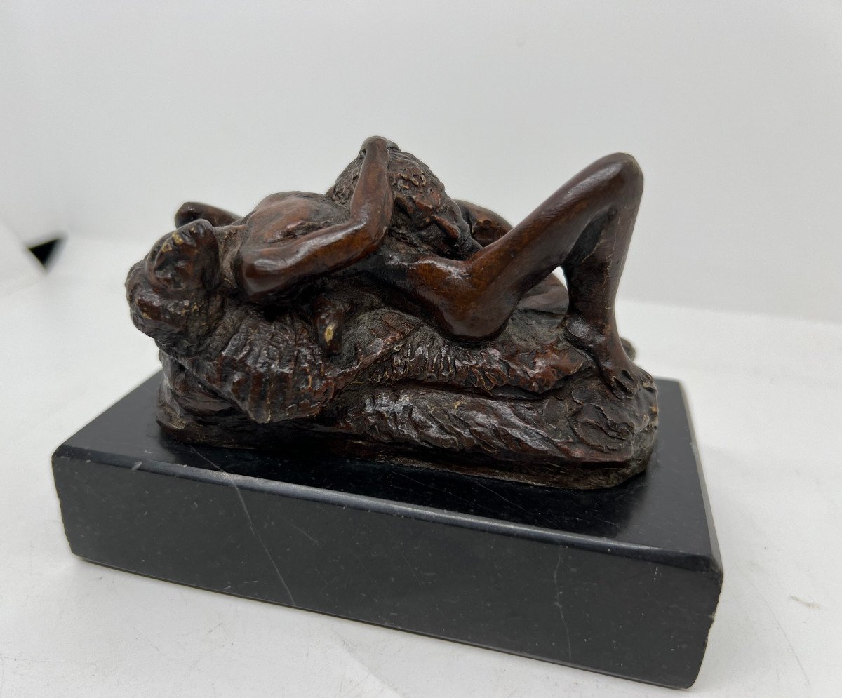 Erotica Bronze End Of XIX Sec-photo-6